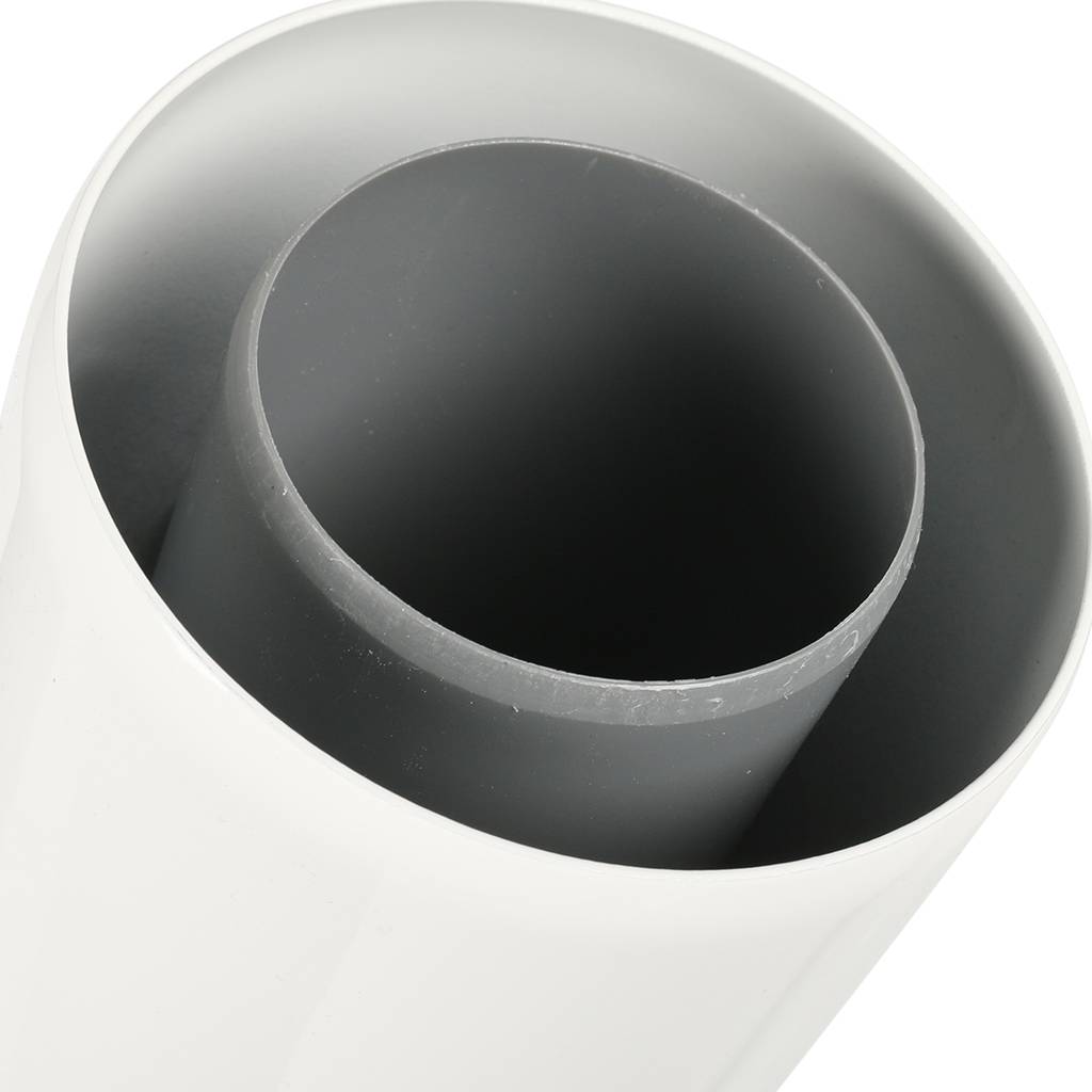 Коаксиальное удлинение Baxi полипропиленовое, диам. 80/125 мм, длина 1000 мм, HT, KHG71408851-