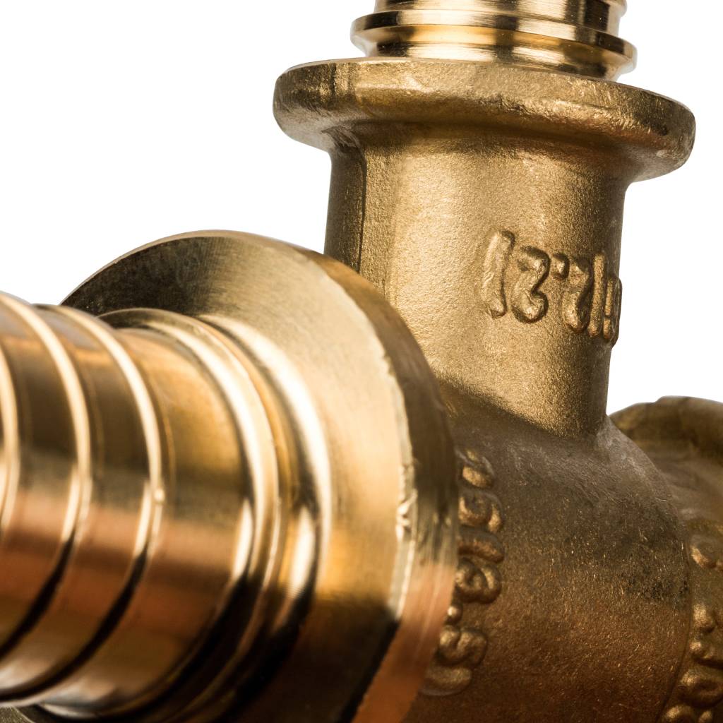 Тройник переходной STOUT 25x16x20 для труб из сшитого полиэтилена аксиальный, SFA-0014-251620