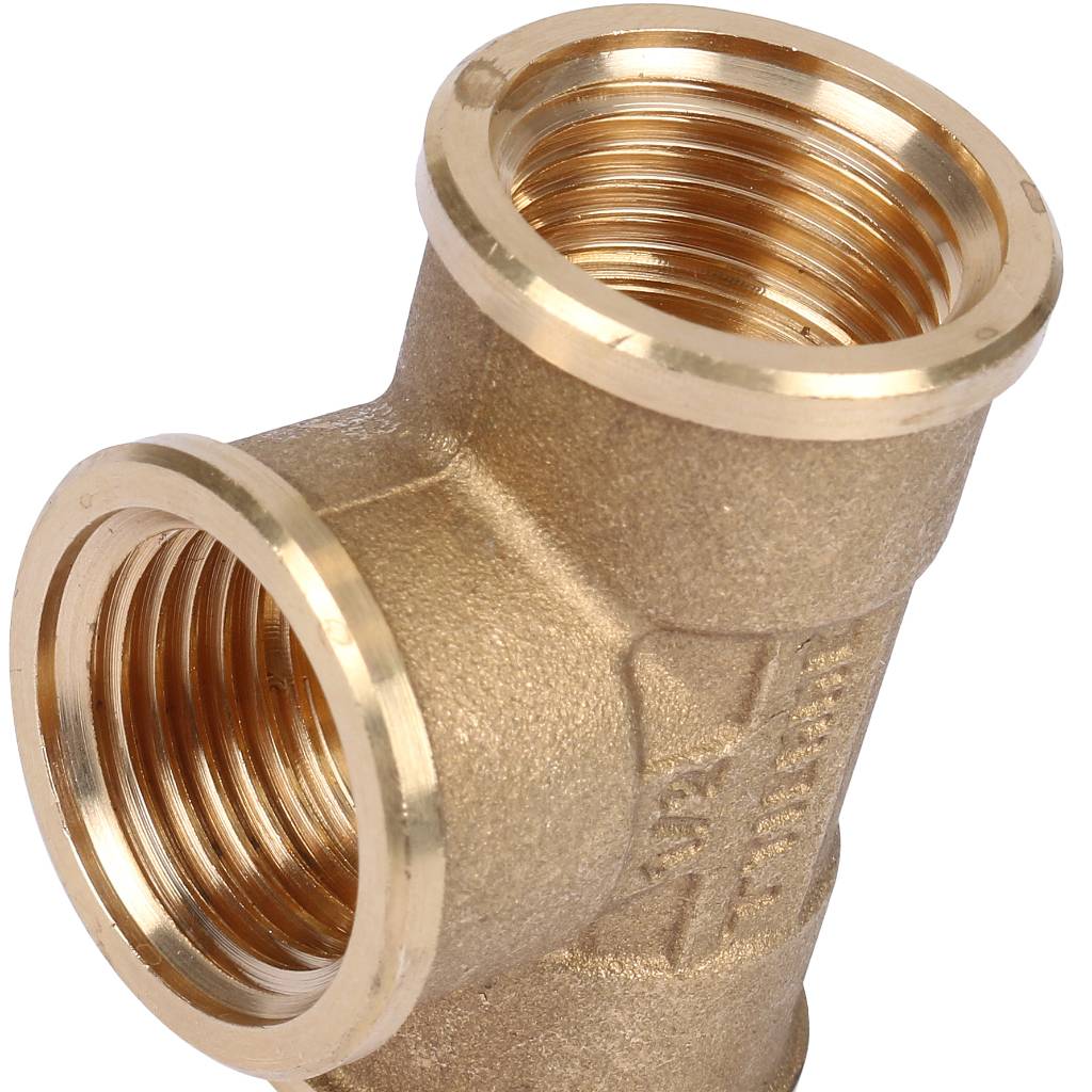 Тройник TIEMME ВВ 1/2 для стальных труб резьбовой, 1500003