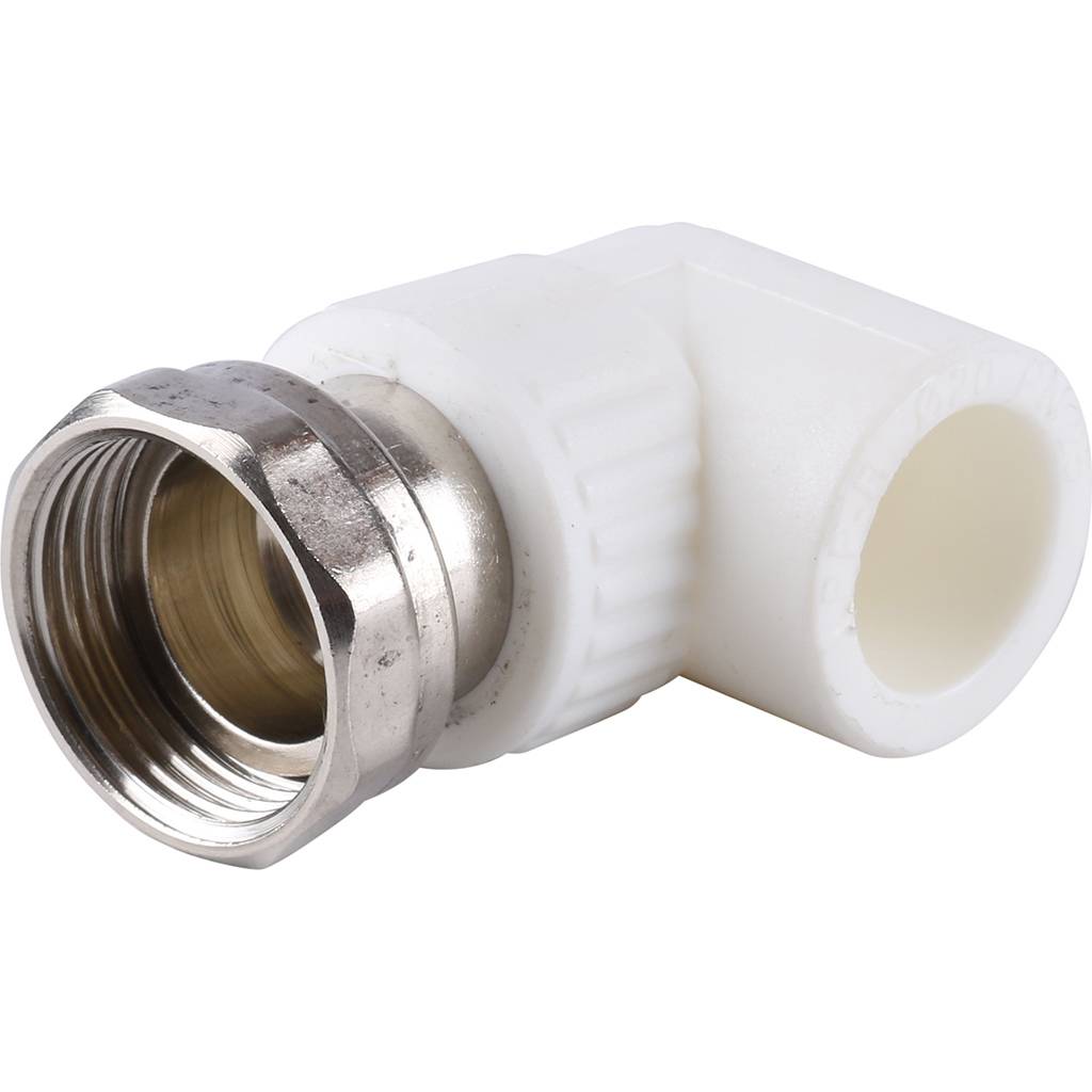 Угольник Kalde для полипропиленовых труб 20х3/4 , американка, 3222-tue-200c00