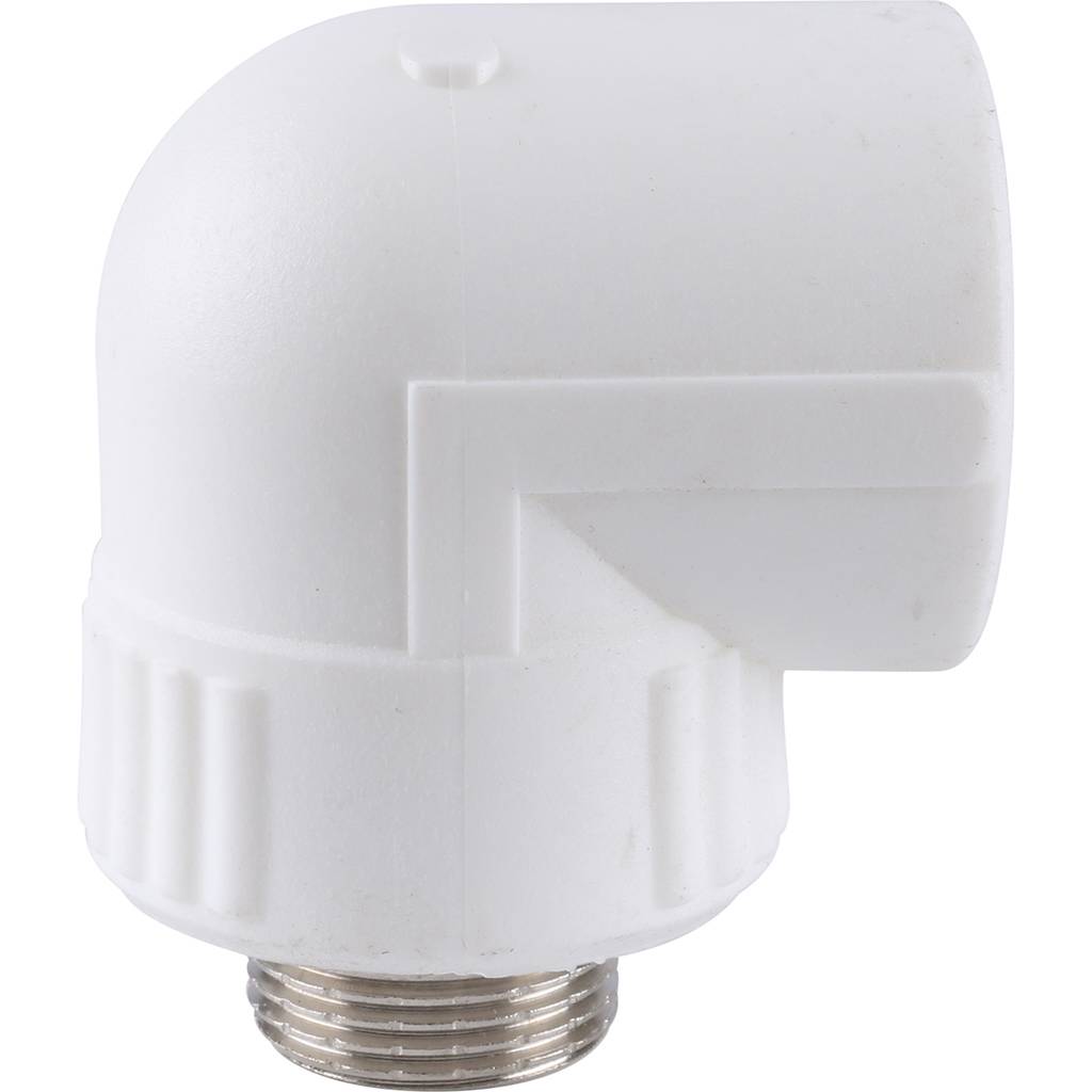 Угольник Kalde с наружной резьбой 32х3/4 для полипропиленовых труб, 3222-emo-320c00