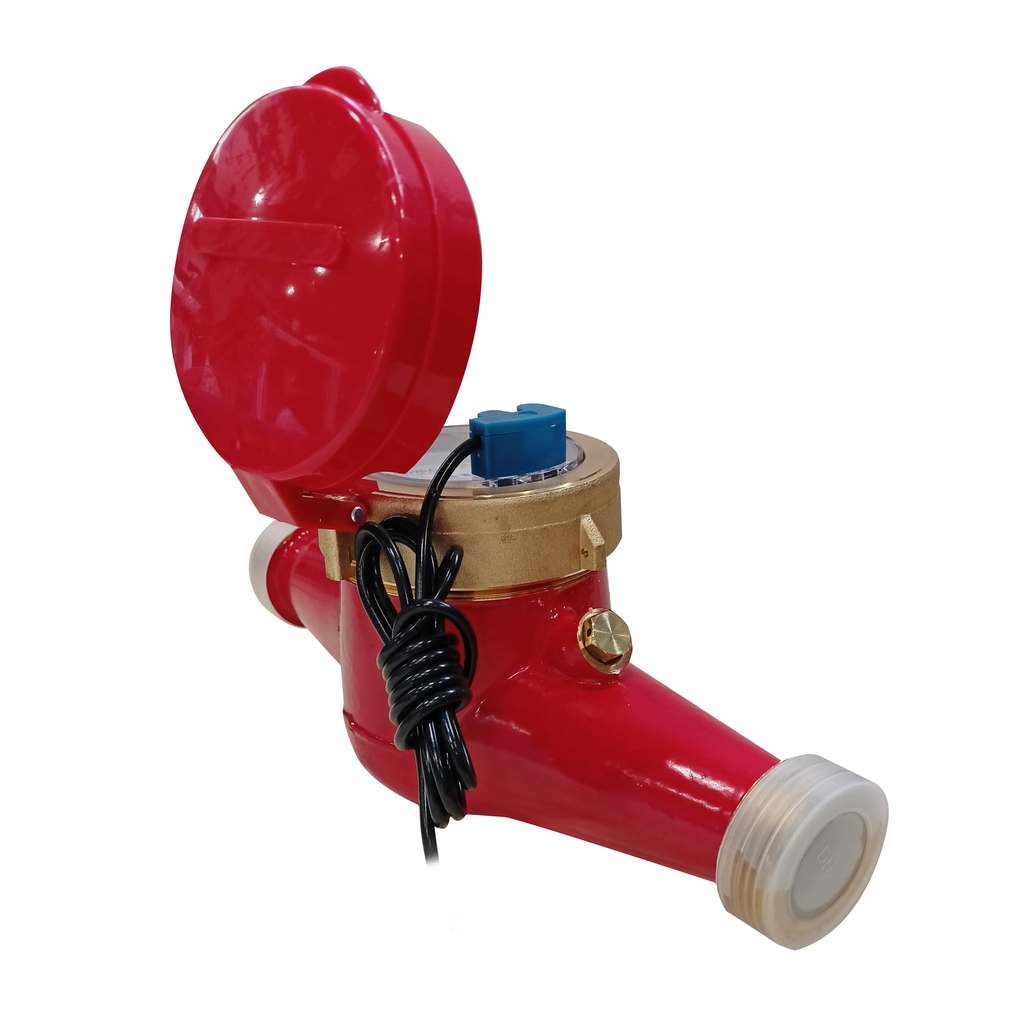 Счетчик воды универсальный многоструйный Пульсар М Ду25 Qn=3,5м3/час L=260мм с импульсным выходом вес импульса 10л/имп регистр (включает присоединит комлект), Н00003414П