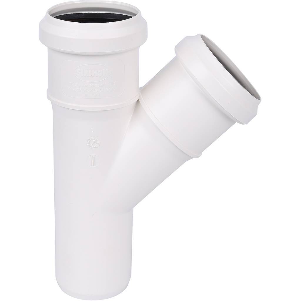 Тройник Sinikon КОМФОРТ ПЛЮС D50x050x45, 508013.k