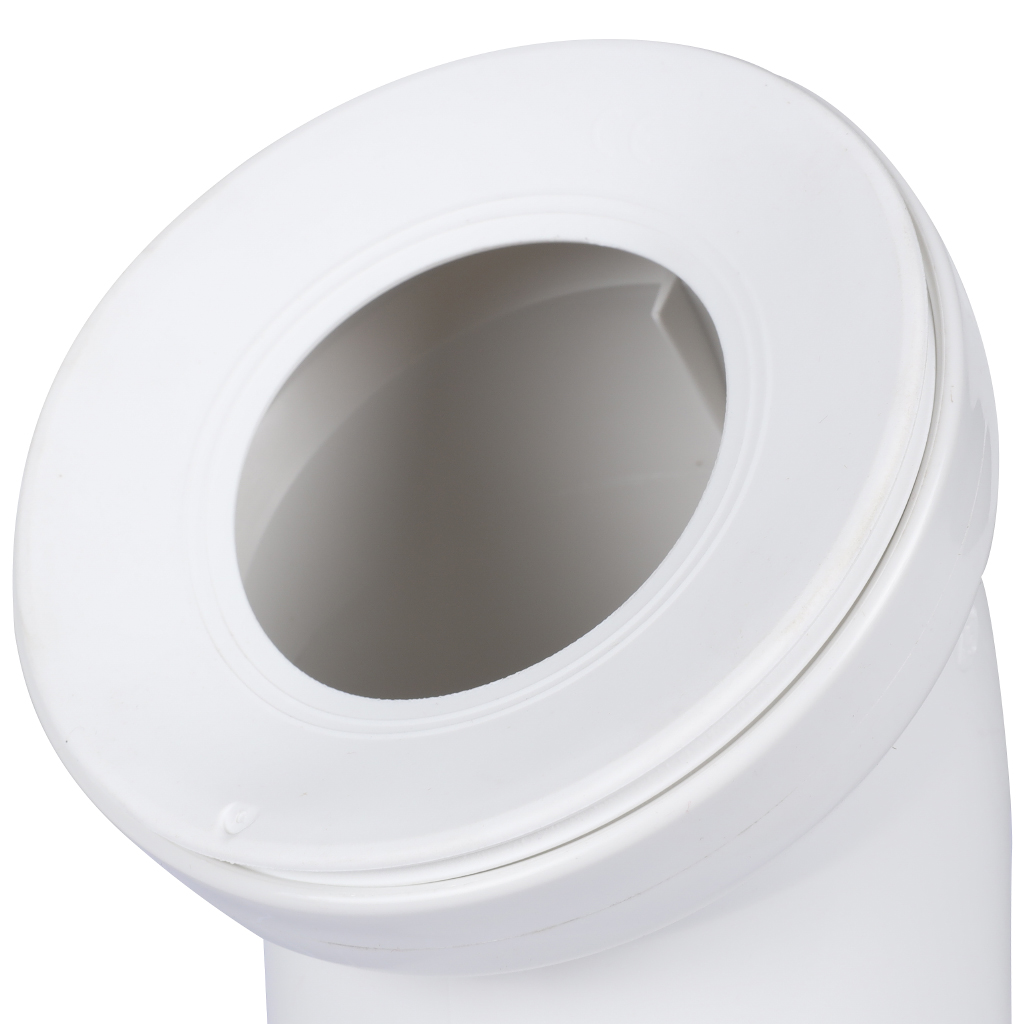 Отвод для присоединения выпуска унитаза РЕХАУ RAUPIANO PLUS 110/45°, 11216141001