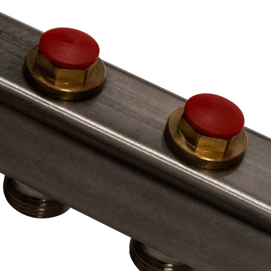 Коллектор из нержавеющей стали в сборе без расходомеров STOUT 12 выходов, SMS 0912 000012