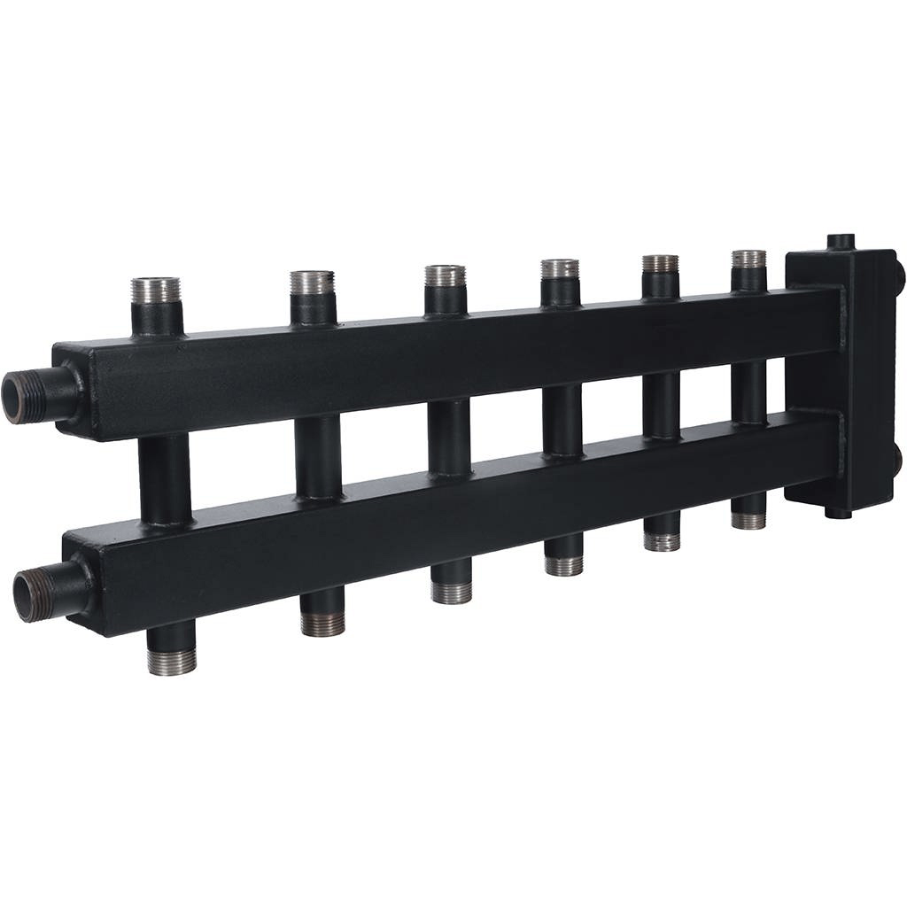 Коллектор (дублер компакт) ROMMER с гидроразделителем на 3+3+1 контура RDG-0018-024037