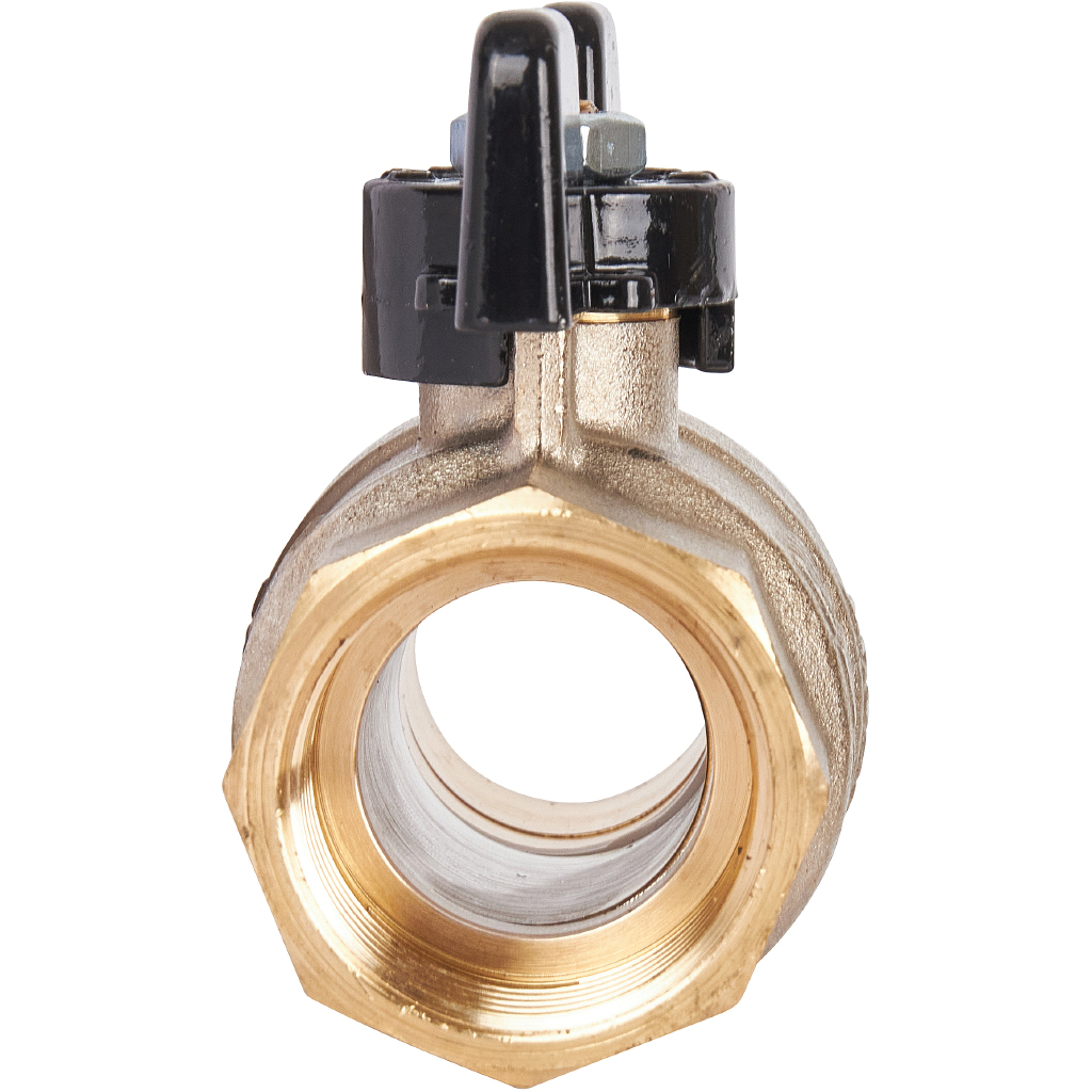 Кран шаровой STOUT полнопроходной, ВР/НР, ручка бабочка 1, SVB-0004-000025