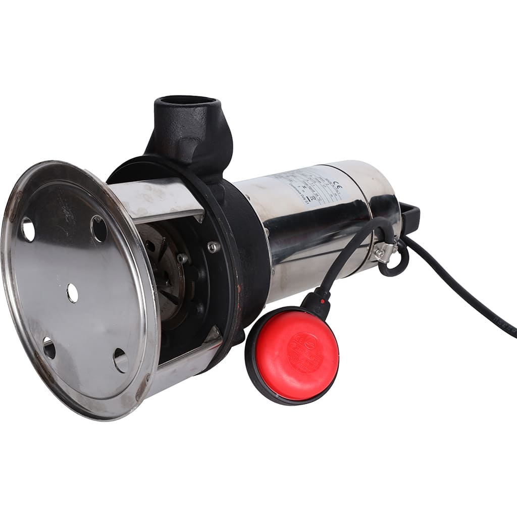 Насос дренажный STOUT с режущим механизмом и поплавком, корпус-чугун, кабель 10 м, 230V, Q=150 л/мин, H= 17 м, SPD-0004-211100