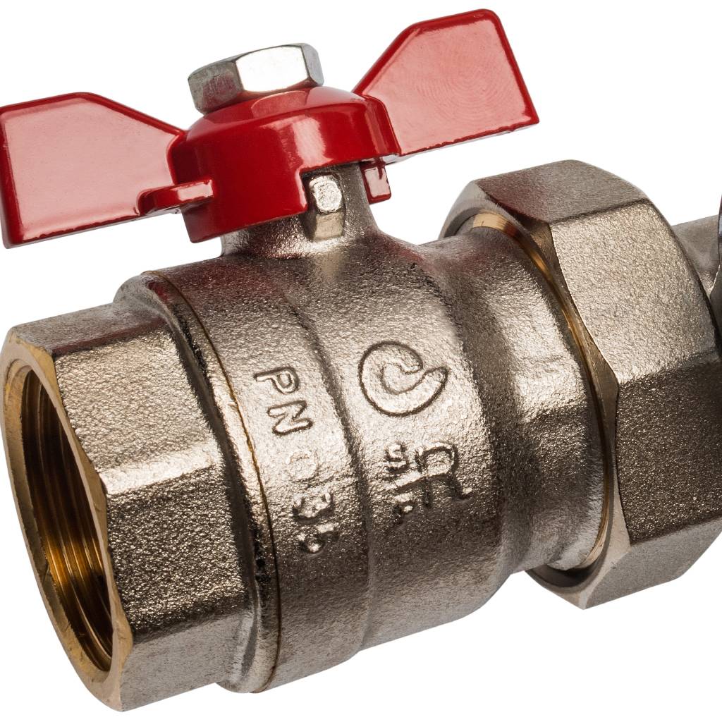 Распределительный коллектор из латуни с расходомерами STOUT 6 выходов, SMB 0473 000006