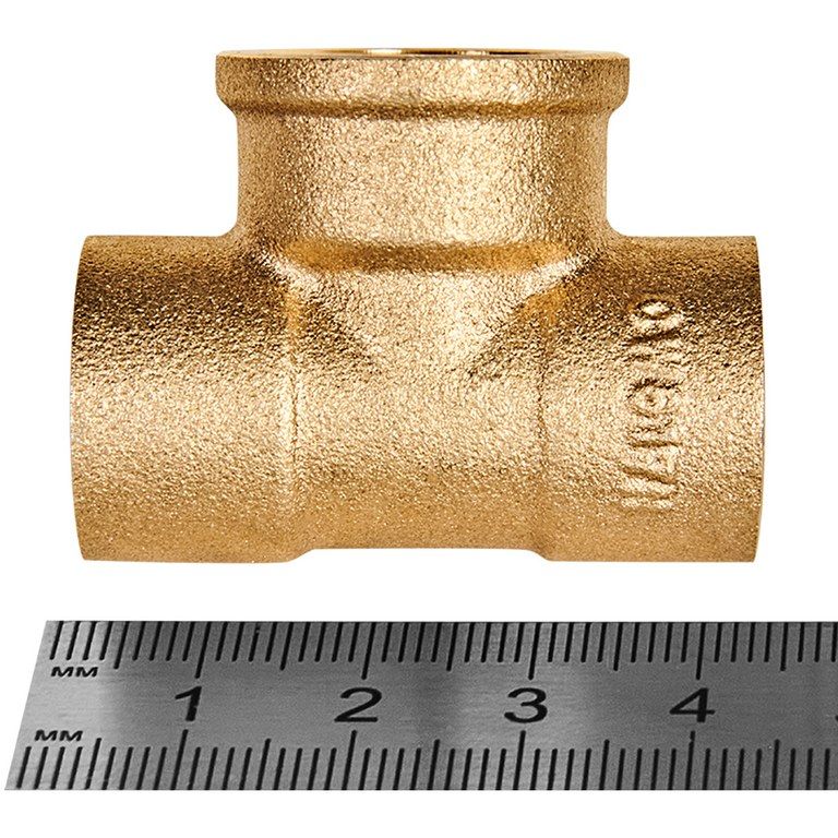 Тройник JINTIAN ВП-ВР-ВП 18x1/2x18 из латуни под пайку JT-141301812