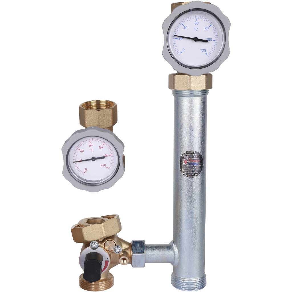 Насосная группа Meibes MK со смесителем 1 с насосом Wilo PARA SC 7.0, M66831.36WIRU