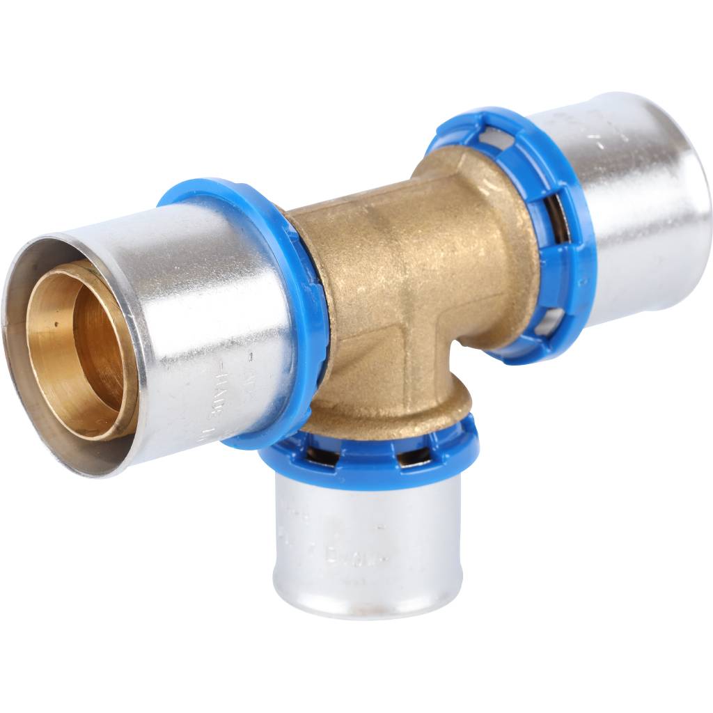 Тройник APE переходной 32х26х32 для металлопластиковых труб прессовой, ARL2400434