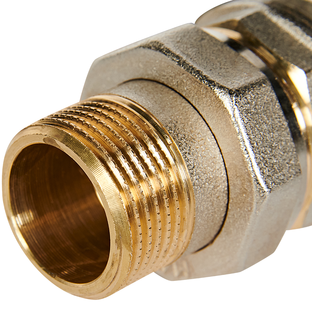 Кран шаровой BUGATTI Oregon с полусгоном (ручка-бабочка) внут-наруж резьба 1