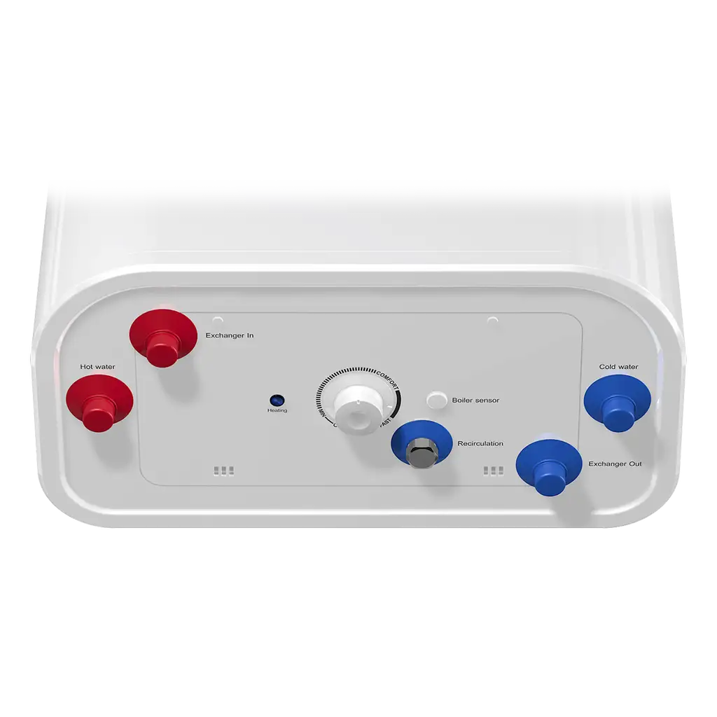 Электрический водонагреватель THERMEX Flat 80 V Combi универcальный