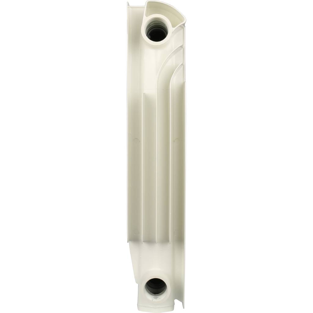 Радиатор алюминиевый Global ISEO 350 10 секций боковое подключение (белый RAL 9010), IS035010