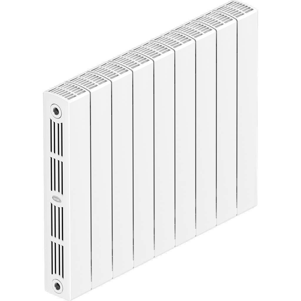 Радиатор биметаллический RIFAR SUPReMO 500 9 секций боковое подключение (белый RAL 9016), 4RS50-9