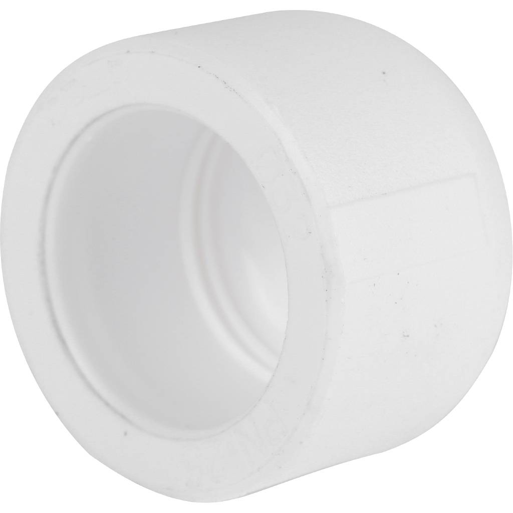 Заглушка Kalde d=32 для полипропиленовых труб под сварку (цвет белый)