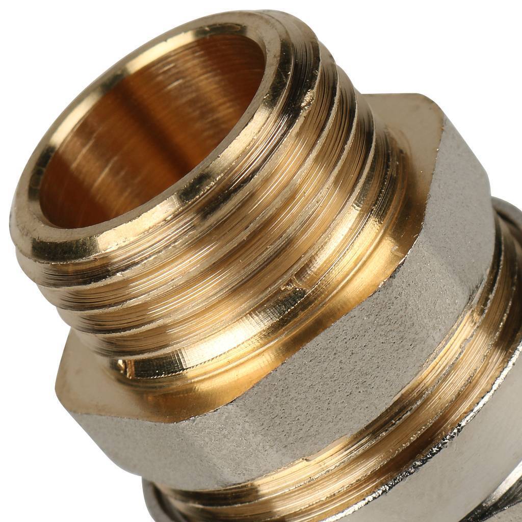 Переходник STOUT с наружной резьбой 1/2 х20 для металлопластиковых труб винтовой, SFS-0001-001220