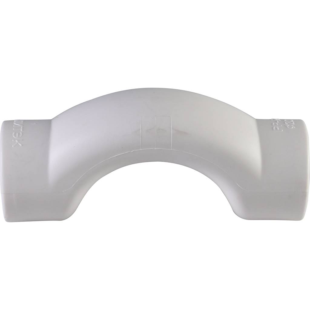 Обводное колено Политэк d=20 для полипропиленовых труб под сварку (цвет белый), 9000010020