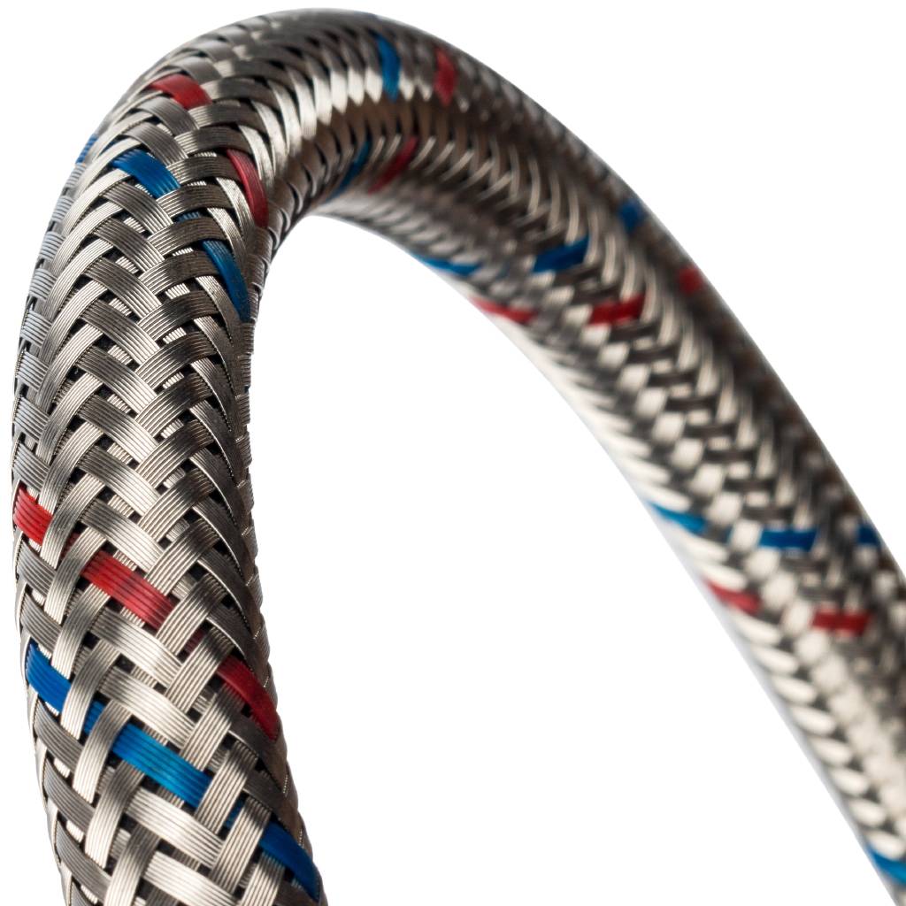 Гибкая подводка для воды STOUT ВР 3/8 х ВР 3/8, длина 600 мм, SHF-0096-081010