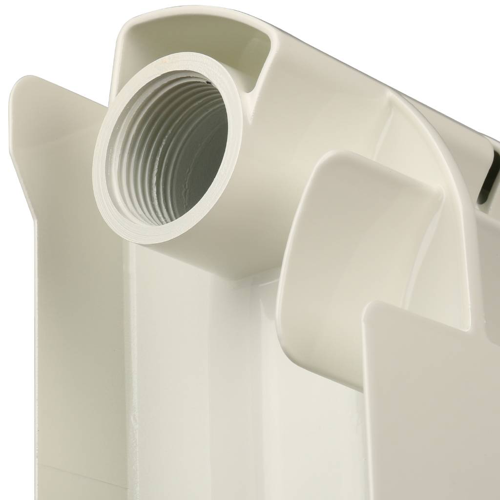 Радиатор алюминиевый Global VOX EXTRA 500 10 секций боковое подключение (белый RAL 9010), 83546