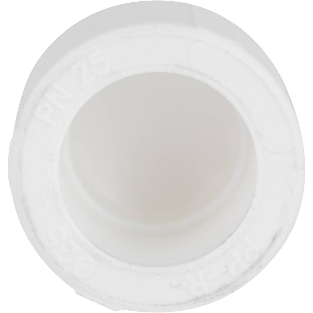 Заглушка Kalde d=25 для полипропиленовых труб под сварку (цвет белый)