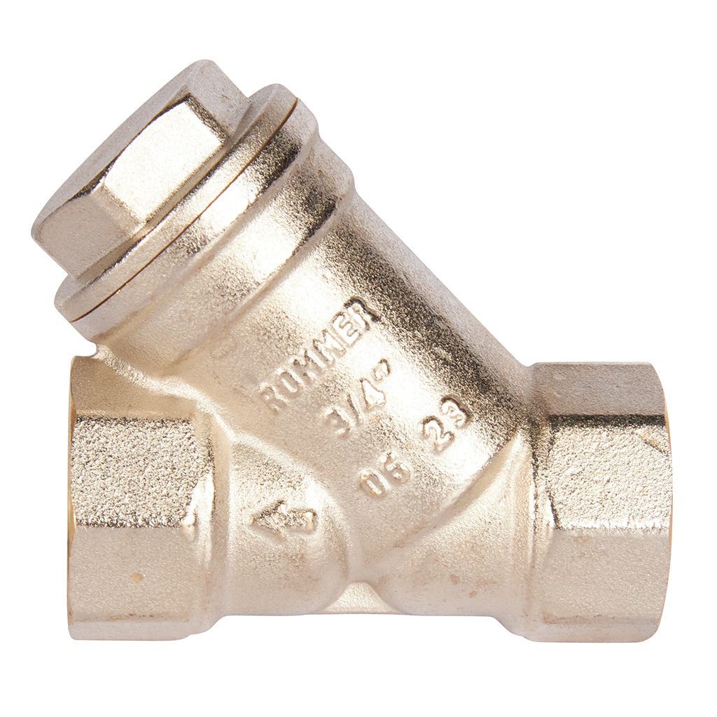 Фильтр грубой очистки косой ROMMER 3/4 500 мкр, RFW-0001-000020