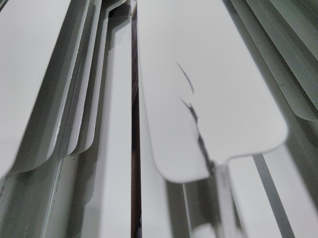 Уцененный товар (трещина на ламели): Радиатор биметаллический ROMMER Plus BM 500 10 секций боковое подключение (RAL9016), RBM-3210-050010