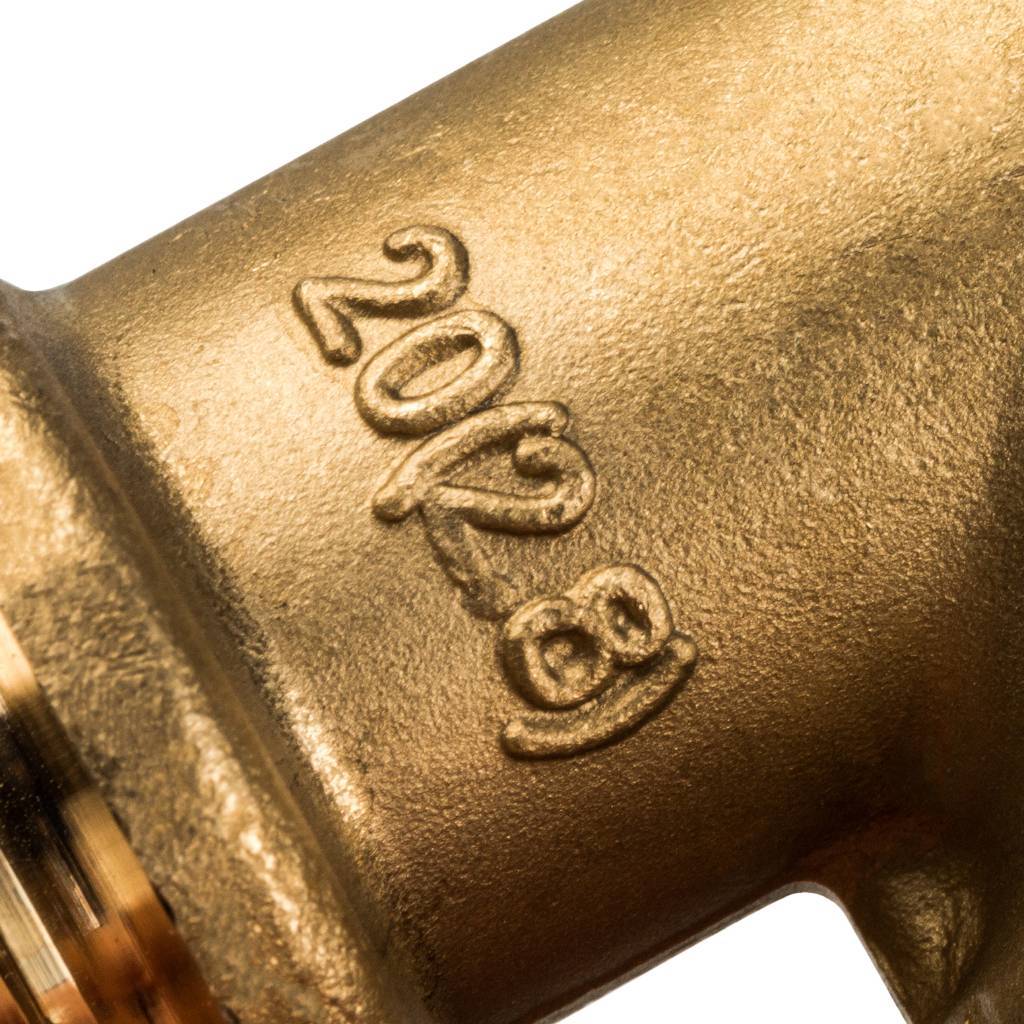 Тройник-переходник STOUT с внутренней резьбой 20xR 1/2 для труб из сшитого полиэтилена аксиальный