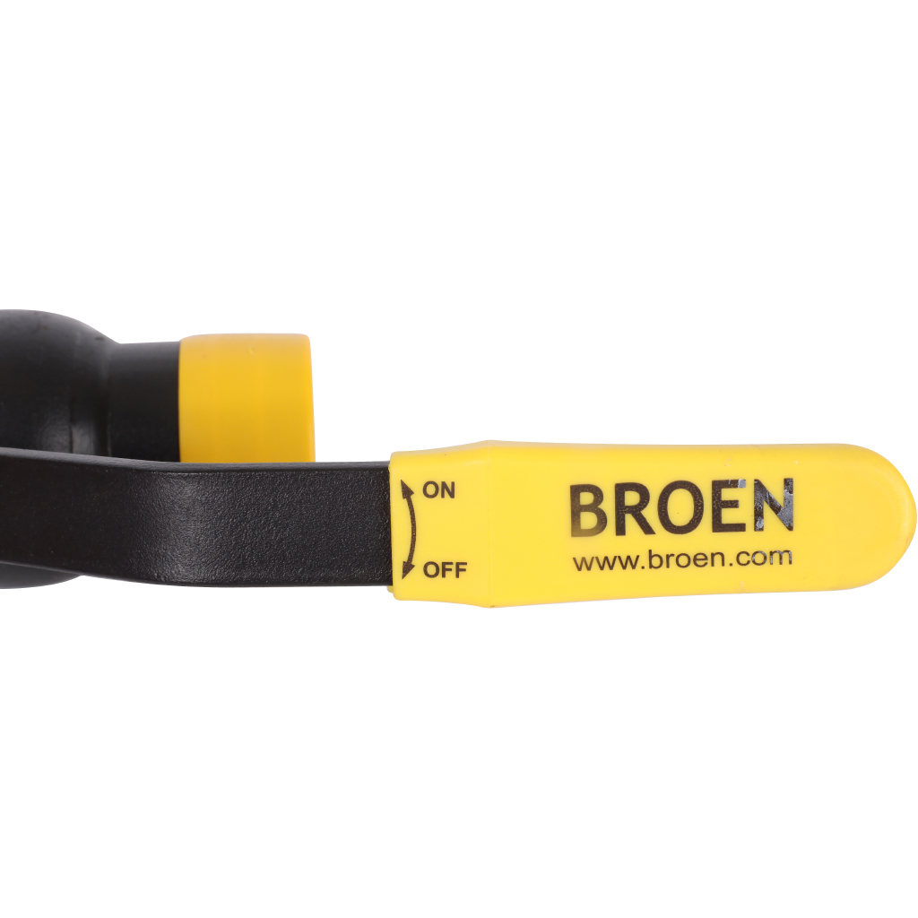 Кран шаровой стальной БРОЕН 11с10фт с/с DN 032 PN 16 для теплоснабжения