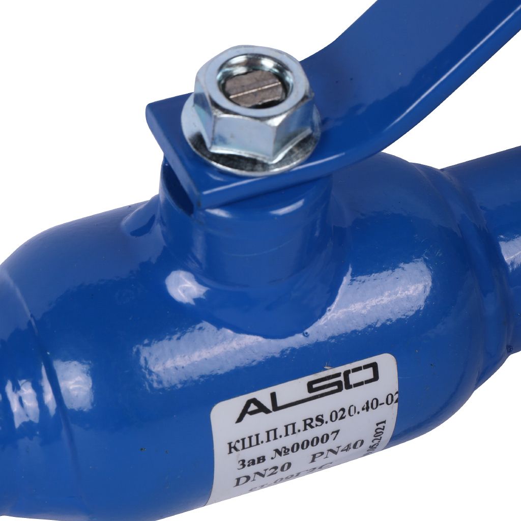 Кран шаровой ALSO КШПП RS Ду20 Ру 4,0 МПа из Ст.09Г2С (L-230), КШ.П.П.RS.020.40-02