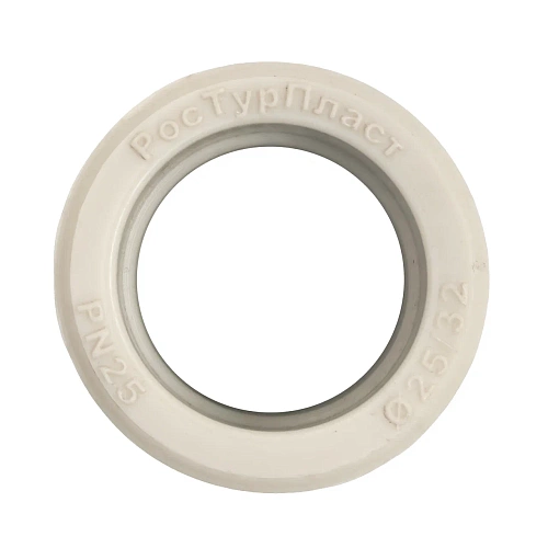 Муфта переходная PPR внутреннее/наружное присоединение  32х25, PN25 серый, РТП