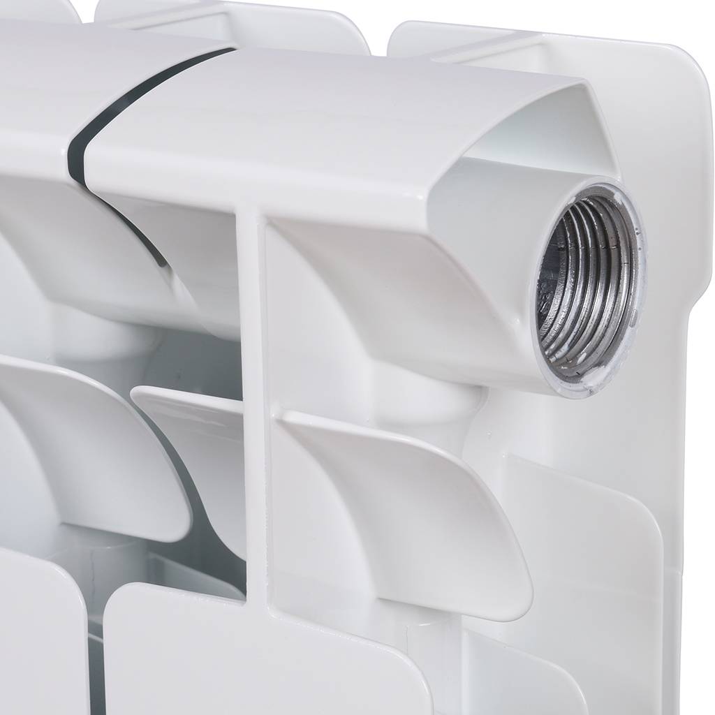 Радиатор биметаллический RIFAR BASE 500 11 секций боковое подключение (белый RAL 9016)