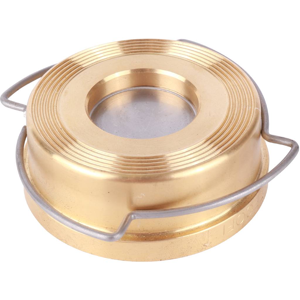 Клапан обратный осевой Tecofi Ду32 Ру16 межфланцевый из латуни, CA7441-0032