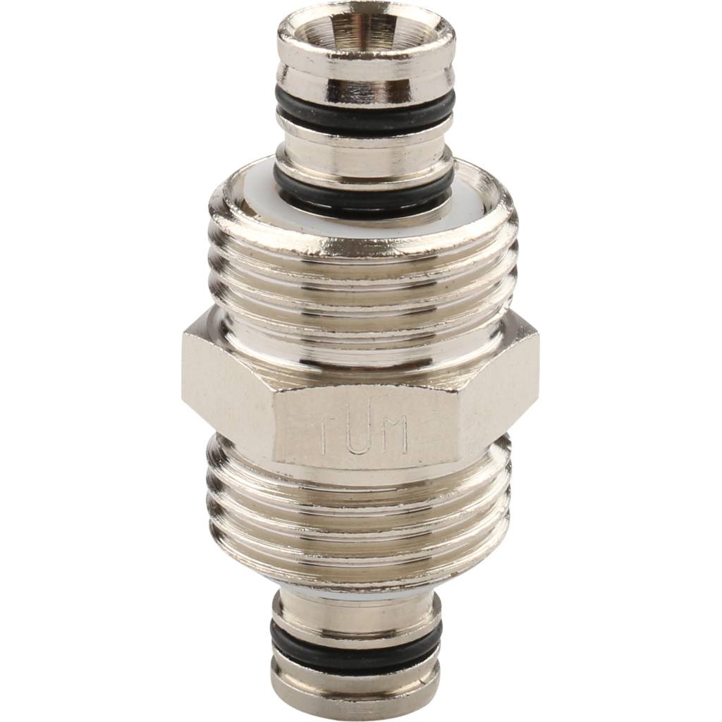 Муфта TIEMME соединительная (16х2.0) для металлопластиковых труб винтовой, 1600012