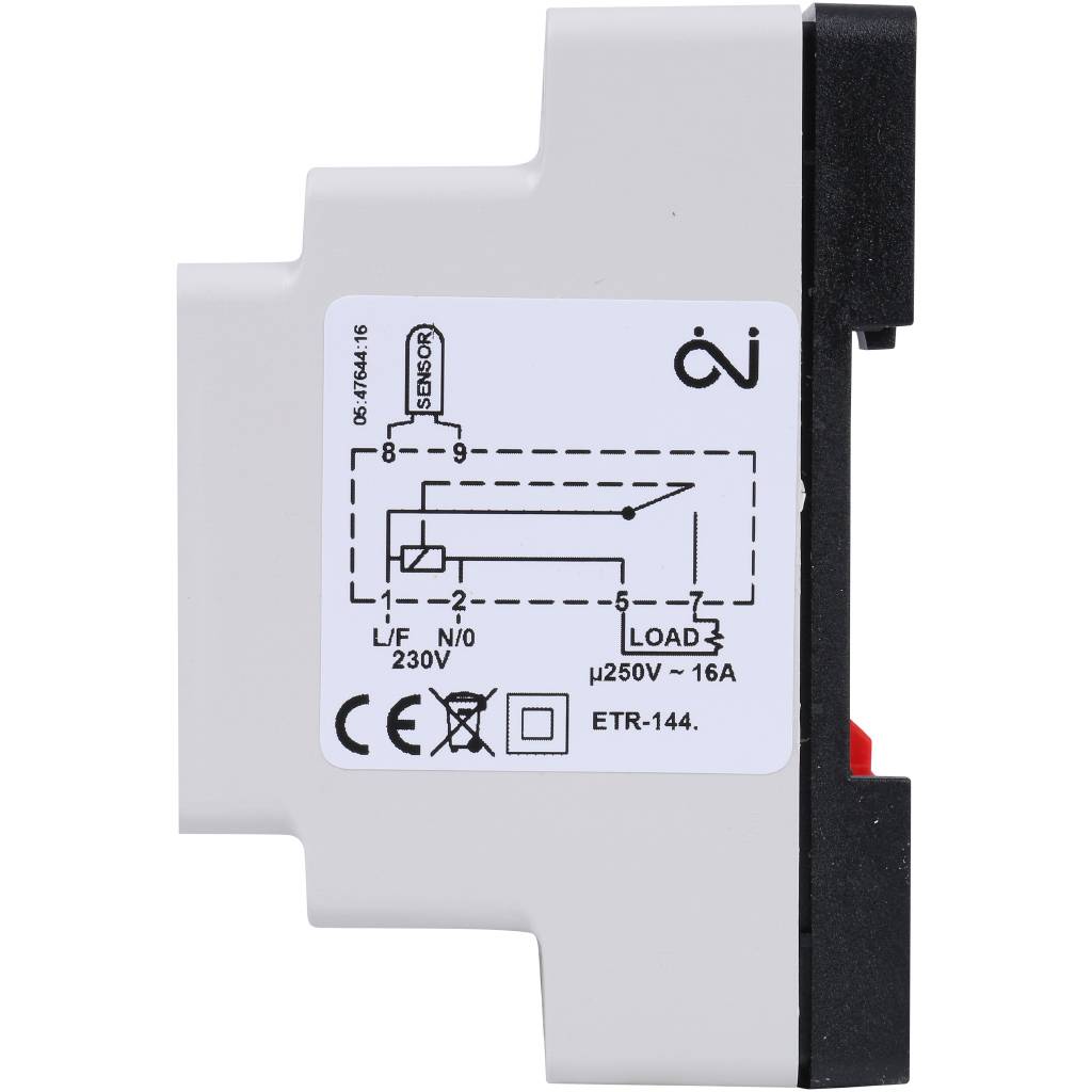 Термостат THERMO 16А 230В, ETR/F-1447A