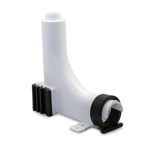 Фиксатор поворота угла тип башмак 16-20х90°,  белый, RTP