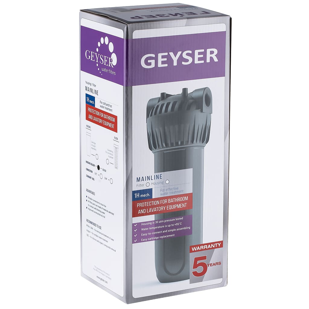 Магистральный фильтр Гейзер 1Г Мех (1/2 ), 32010