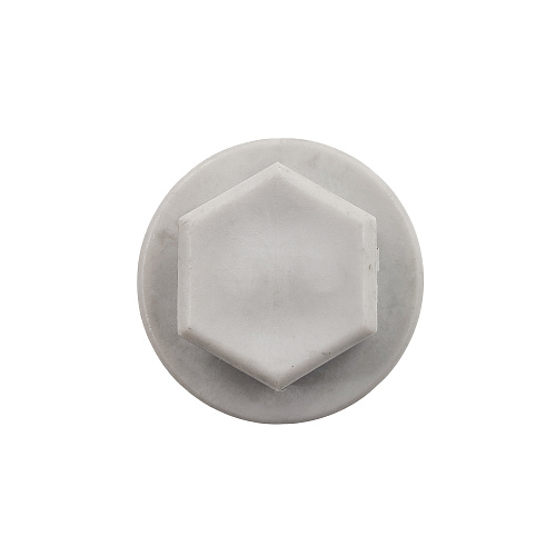 Заглушка резьбовая PPR  3/4, PN25 серый, РТП