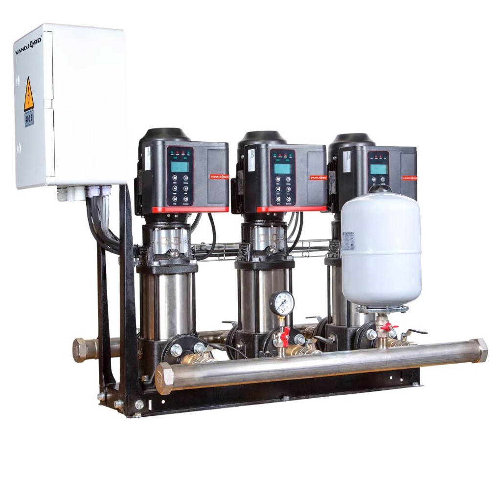 Установка повышения давления Vandjord Hydro-ME 3 CRVE 10-9A G2-B-R-65-16-A, 75111110