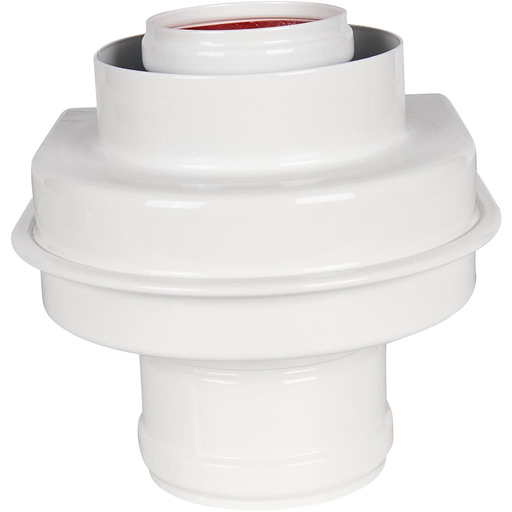 Адаптер традиционный ROMMER переход на двухтрубную систему D80/80 (Ferroli,Bosch,Navien S/C/E,Baxi ECONova/Classic и др)фланец и втулка D60 L-50