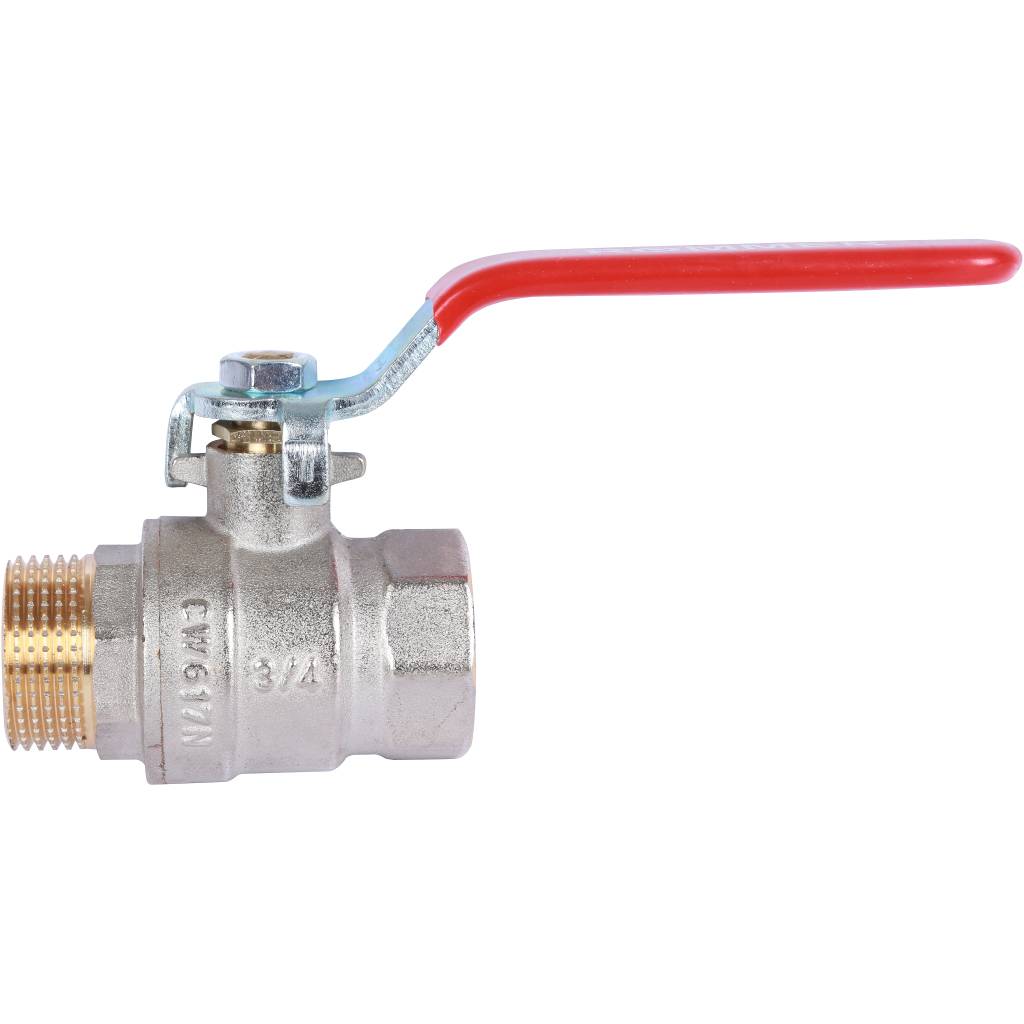 Кран шаровой ROMMER 3/4 ВН/НР, ручка рычаг, RBV-0002-0210320