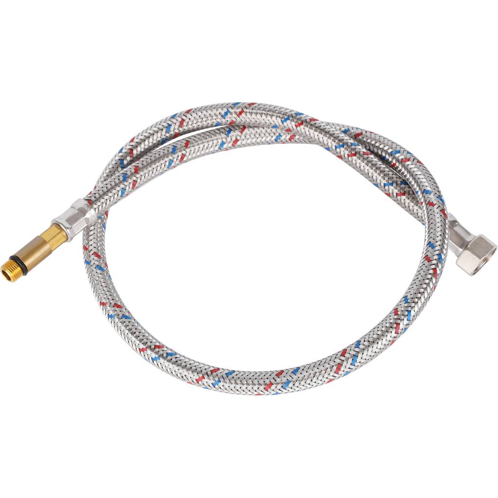 Гибкая подводка для воды STOUT M 10 (35мм) х ВР 3/8, длина 800 мм, SHF-0038-351015