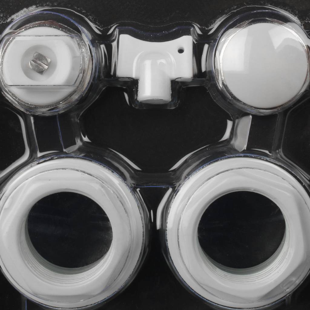 Монтажный комплект c двумя кронштейнами ROMMER 3/4 11 в 1 (RAL9016), 89576