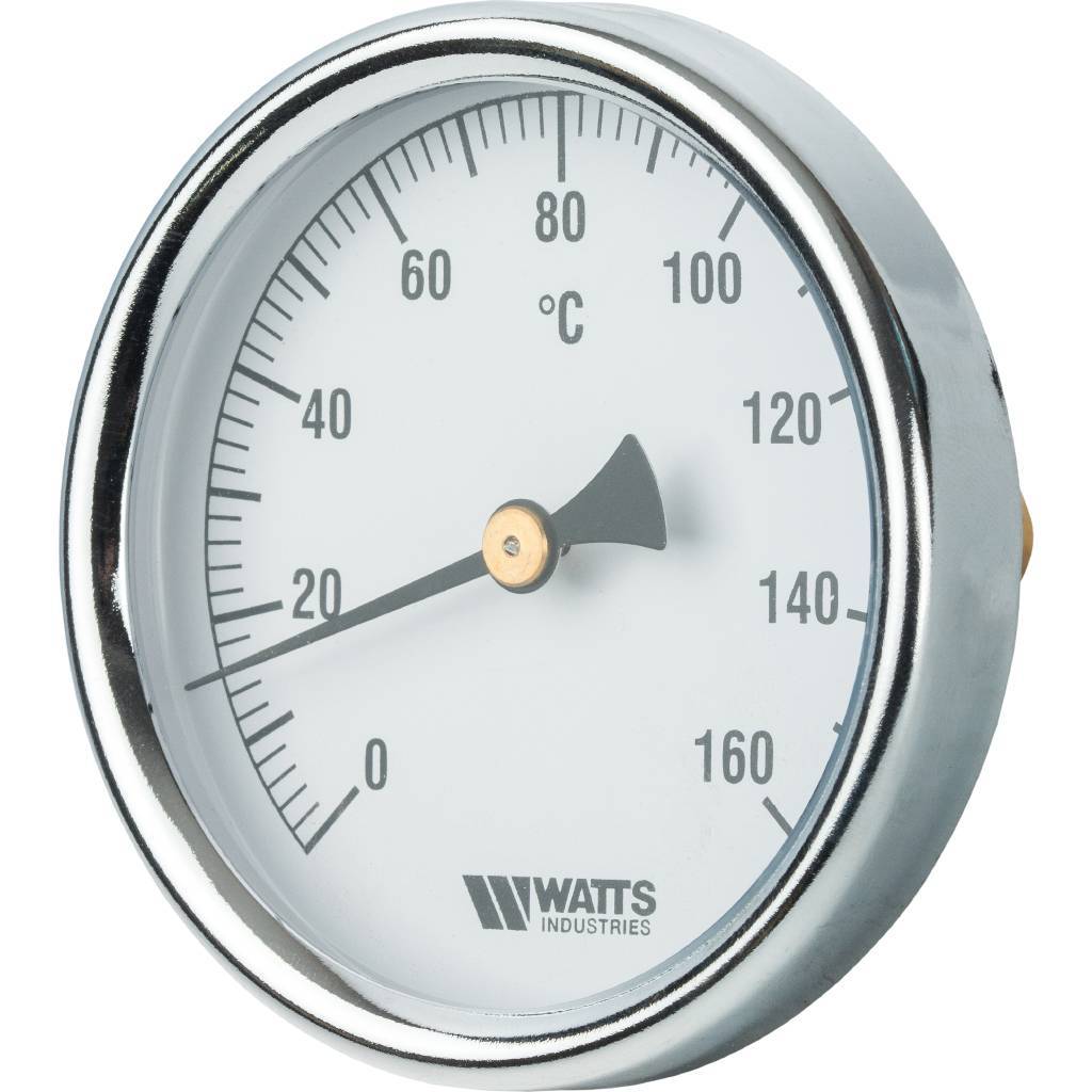 Термометр WATTS 1/2 F+R801(T) 80/50