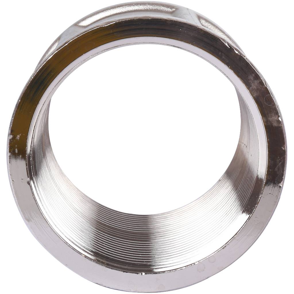 Муфта TIEMME ВВ 2х2 никель, 1500478