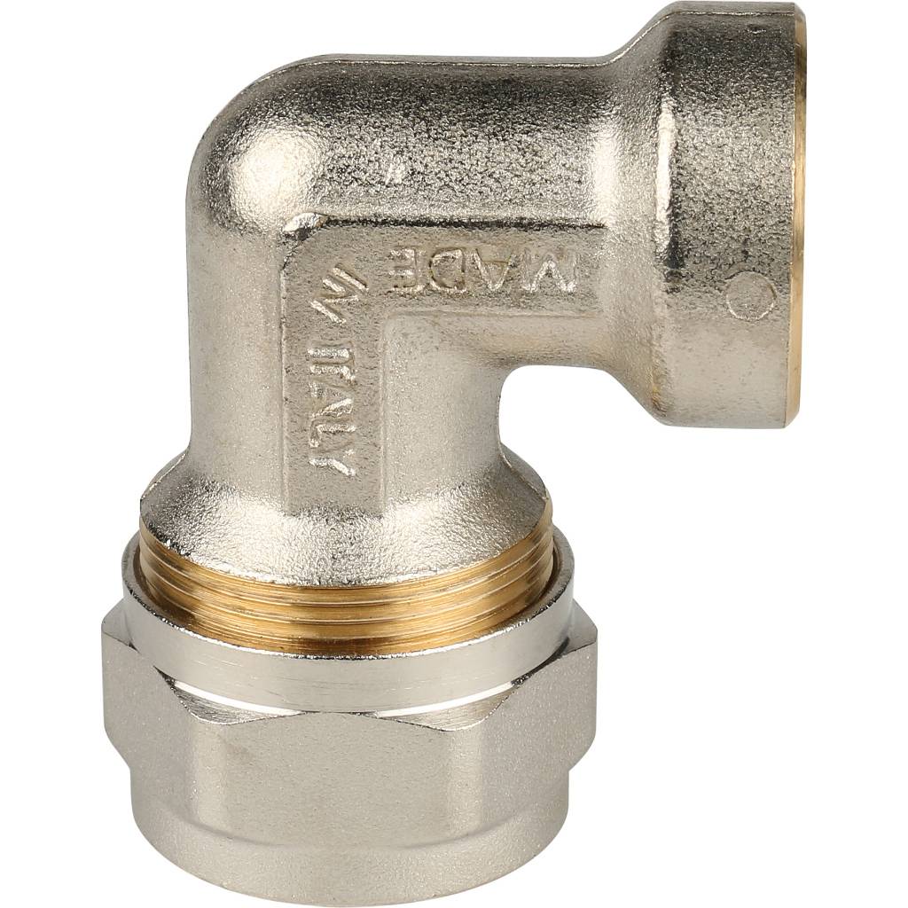 Угольник-переходник STOUT с внутренней резьбой 3/4 х26 для металлопластиковых труб винтовой, SFS-0007-003426