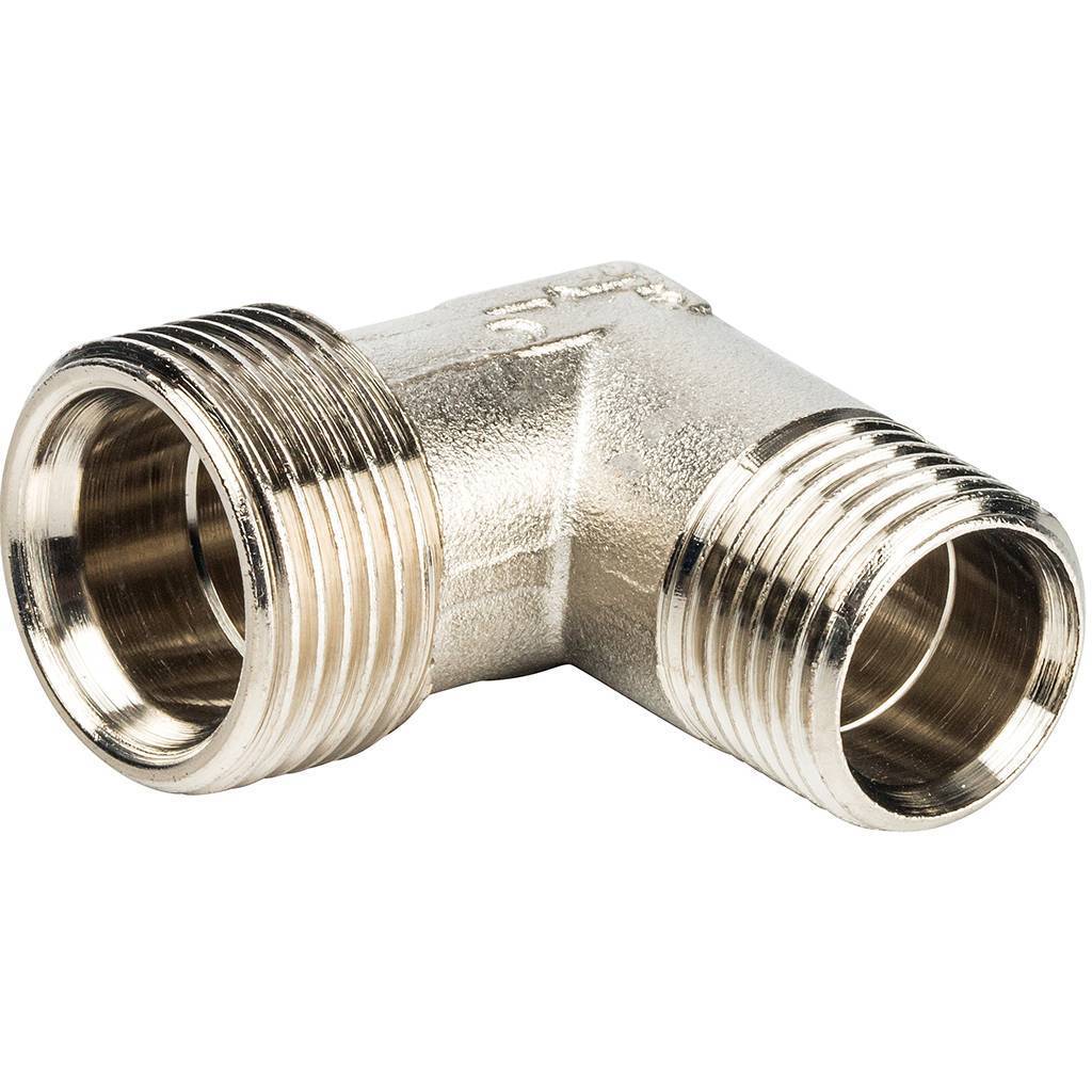 Угольник 90 с нар.резьбой Prandelli Multyrama (20х2,0х1/2) для металлопластиковых труб винтовой, 103.05.52.0