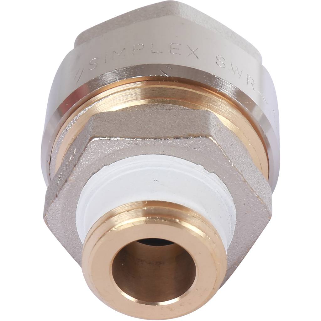 Фитинг Meibes резьбовой латунный Plus для стальных труб 1/2*1/2” HР, F13078