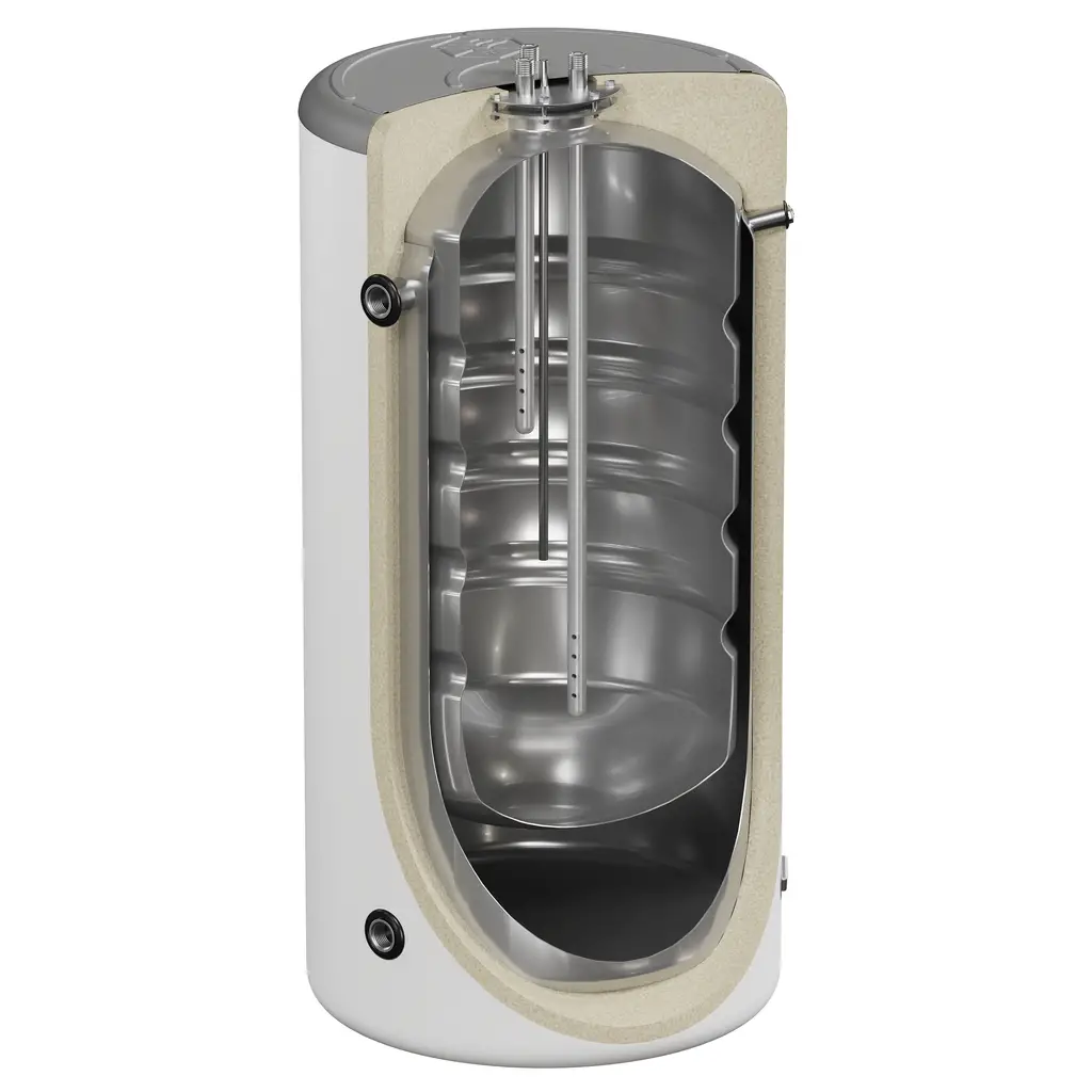 Бойлер косвенного нагрева напольный KRATS Premium 112 л., белый